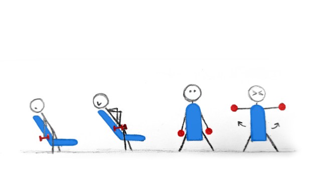 inclined row fly superset